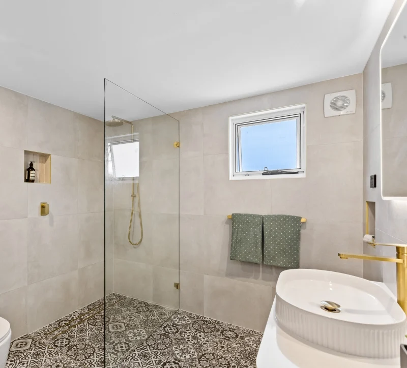 Luxury bathroom remodel in North Sydney residential renovation